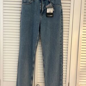Women's Classic Straight Leg Jeans - Light Blue